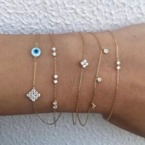6 Stoned Bracelet